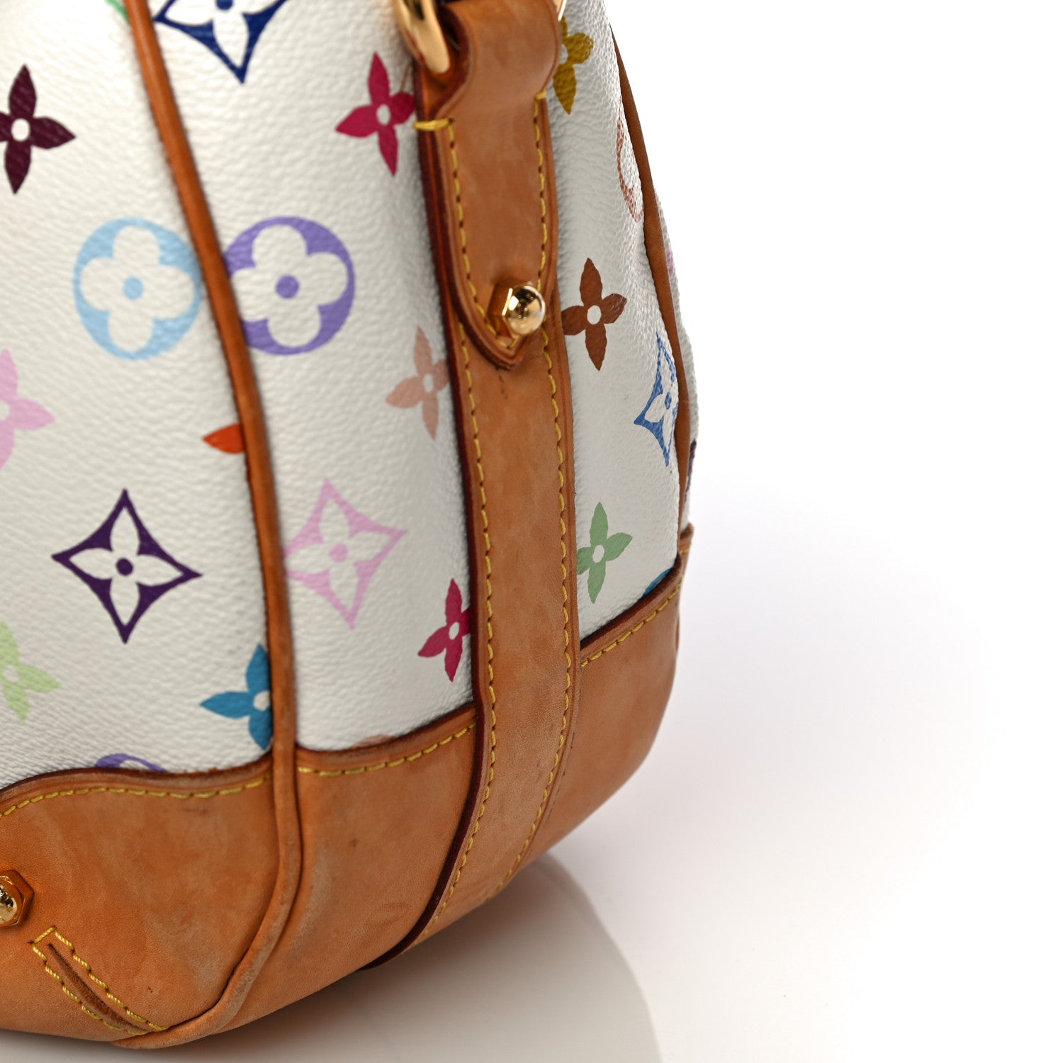 Louis Vuitton Monogram Multicolor Greta White 12 of 19