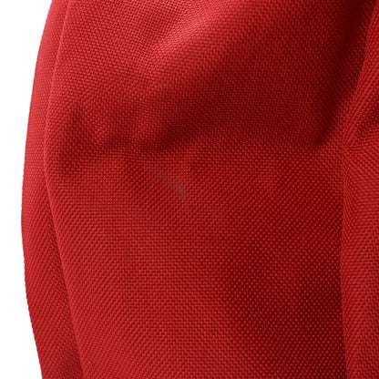 Off-White Canvas Quote Backpack Red White 12 of 15