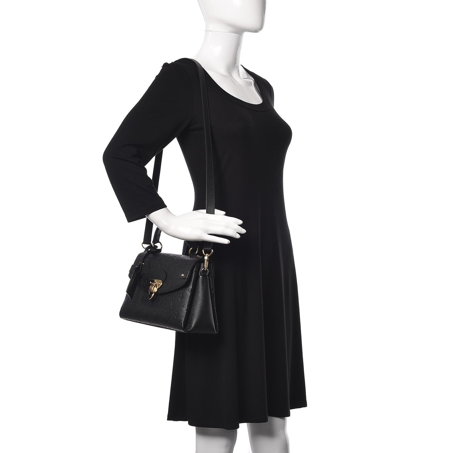 Louis Vuitton Empreinte Georges BB Black 2 of 12