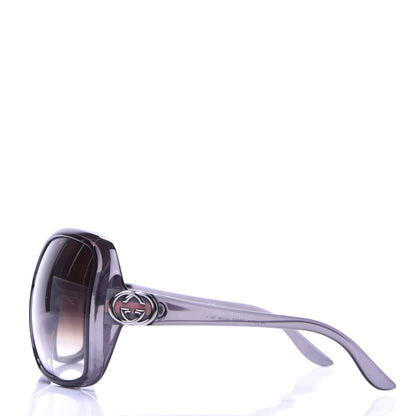 Gucci Acetate Oversized Web Sunglasses GG 3167/S Purple 3 of 7