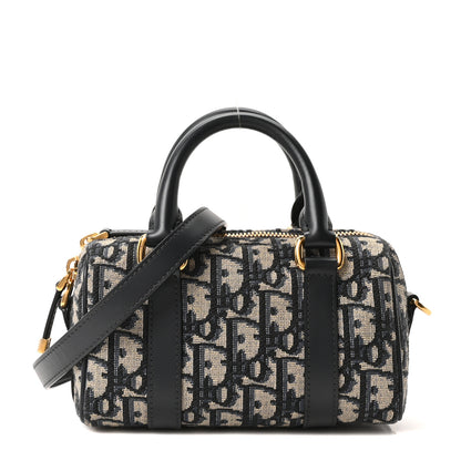 Christian Dior Oblique Nano Groove 17 Bag Blue 1 of 10