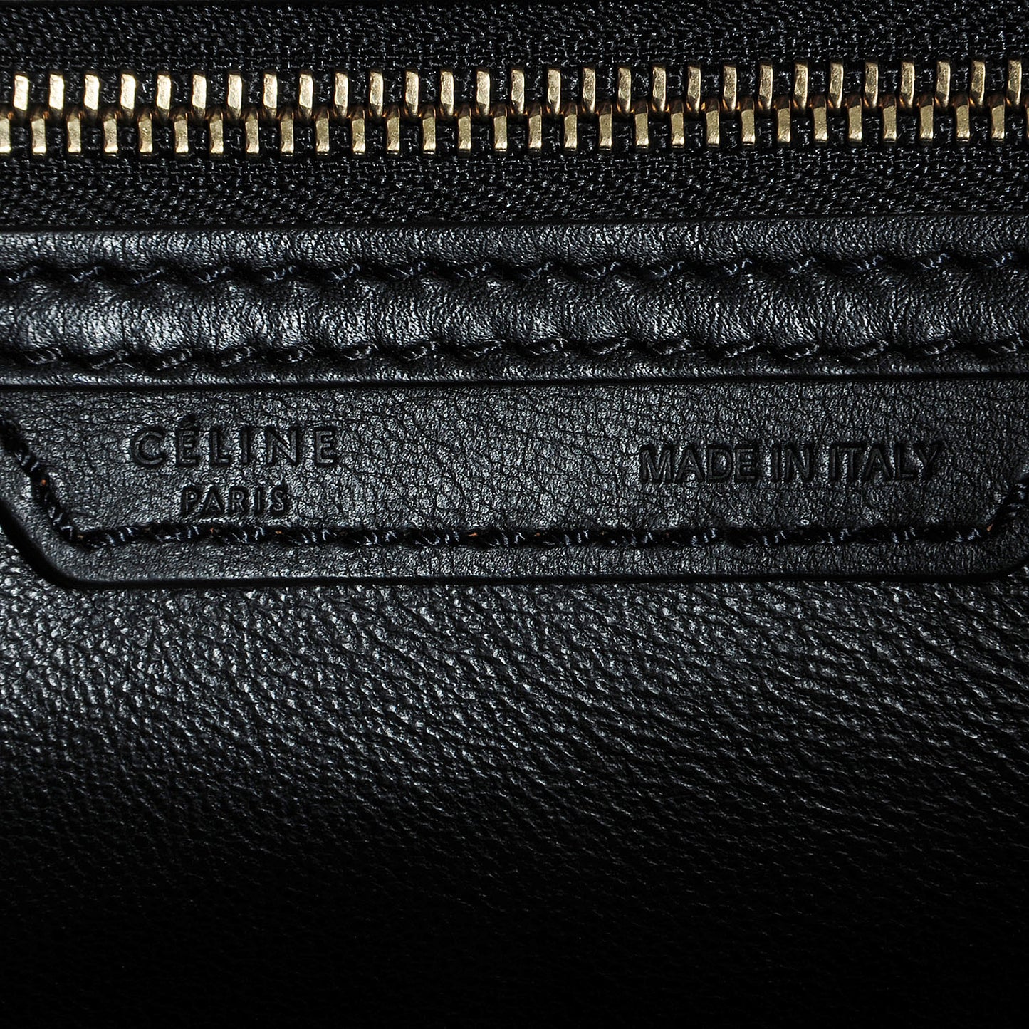 Smooth Calfskin Mini Luggage Black