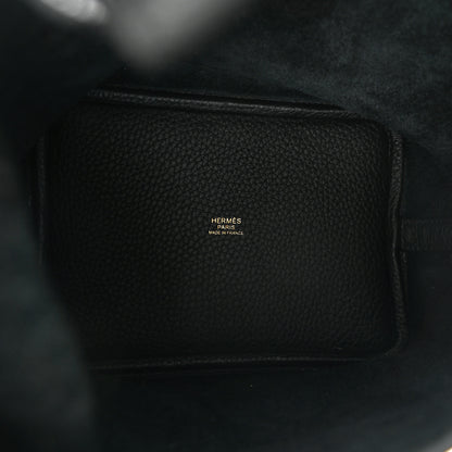 Hermes Taurillon Clemence Picotin Lock 18 PM Black 5 of 10