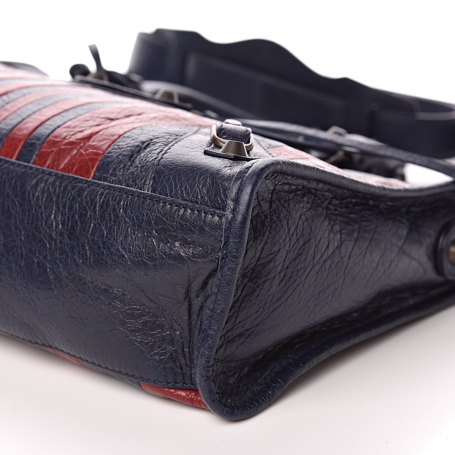 Balenciaga Veau Arena Multicolore Classic Hardware S City Bleu Nuit Rouge 9 of 9