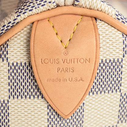 Louis Vuitton Damier Azur Speedy 25 7 of 7