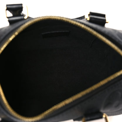 Louis Vuitton Empreinte Monogram Giant Speedy Bandouliere 20 Black 5 of 8