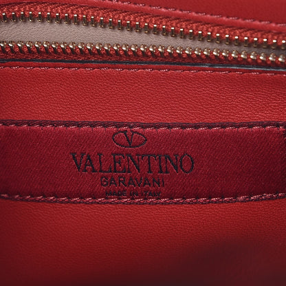Valentino Garavani Lambskin Medium Rockstud Spike Shoulder Bag Poudre 6 of 7