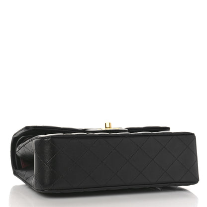 Chanel Lambskin Quilted Small Double Flap Black 4 of 9
