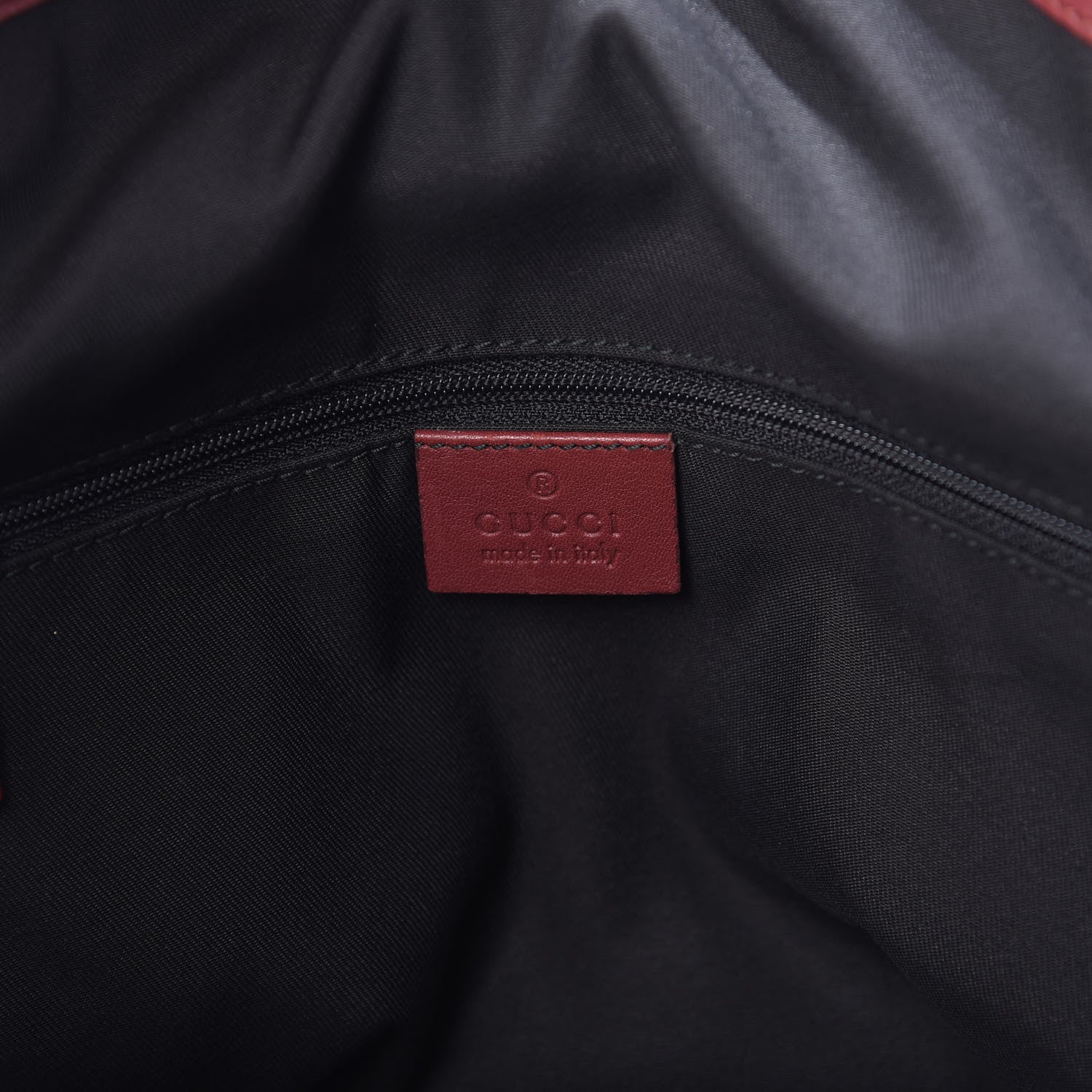 Gucci Diamante Medium Sukey Boston Red 6 of 13