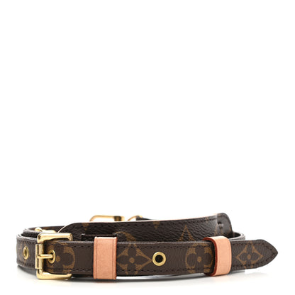Louis Vuitton Monogram 12mm Adjustable Shoulder Strap 2 of 9
