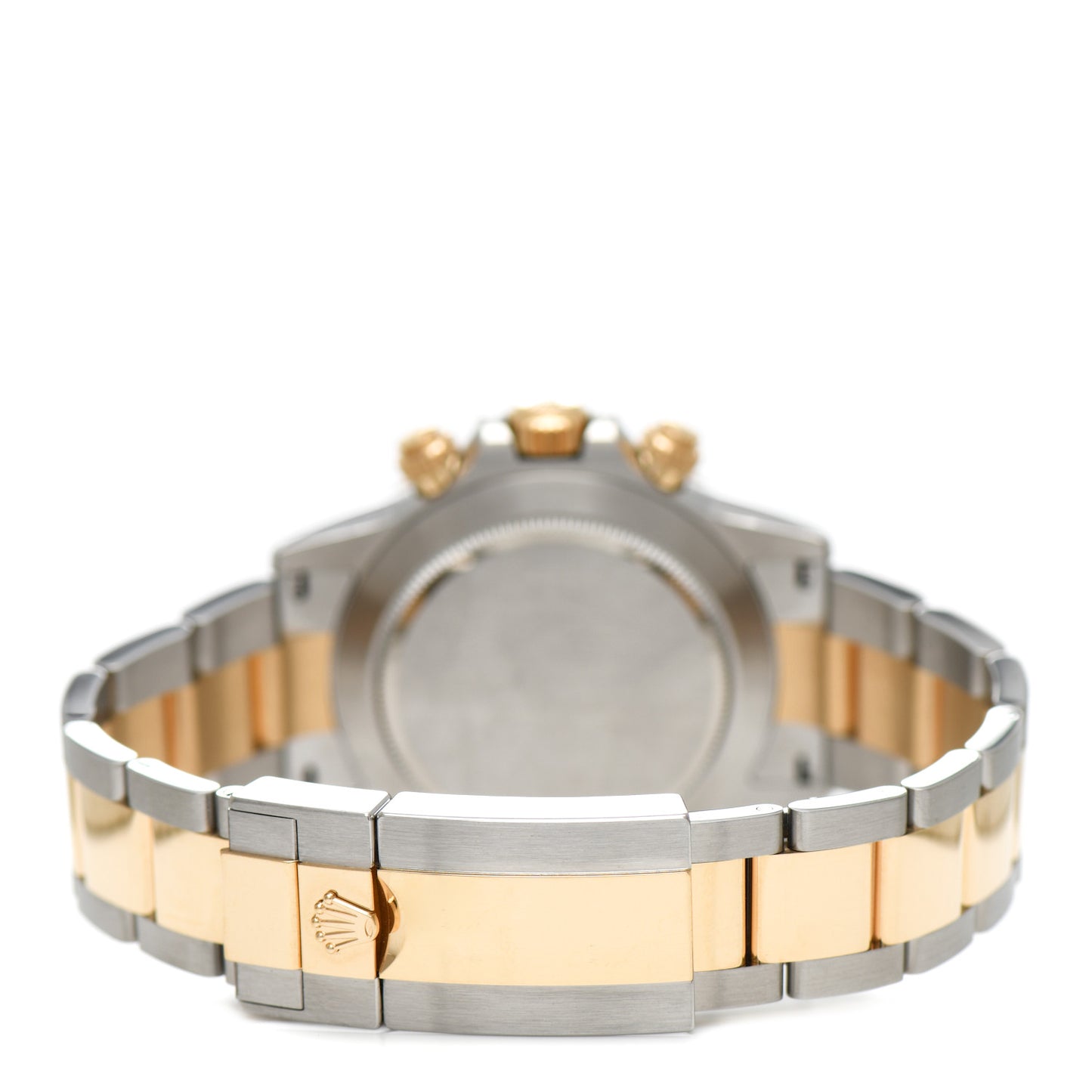 Stainless Steel 18K Yellow Gold 40mm Oyster Perpetual Cosmograph Daytona Watch Champagne 116503
