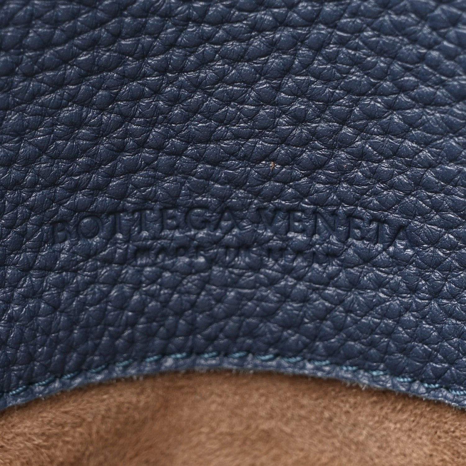 Bottega Veneta Washed Cervo Deerskin Large Hobo Denim 6 of 12