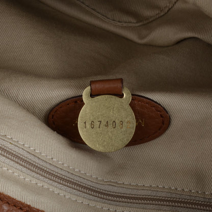 Mulberry Spongy Pebbled Calfskin Effie Hobo Oak 7 of 7