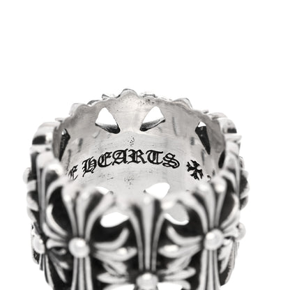 Chrome Hearts Sterling Silver Cemetery Cross Ring 56 7.5 4 of 6