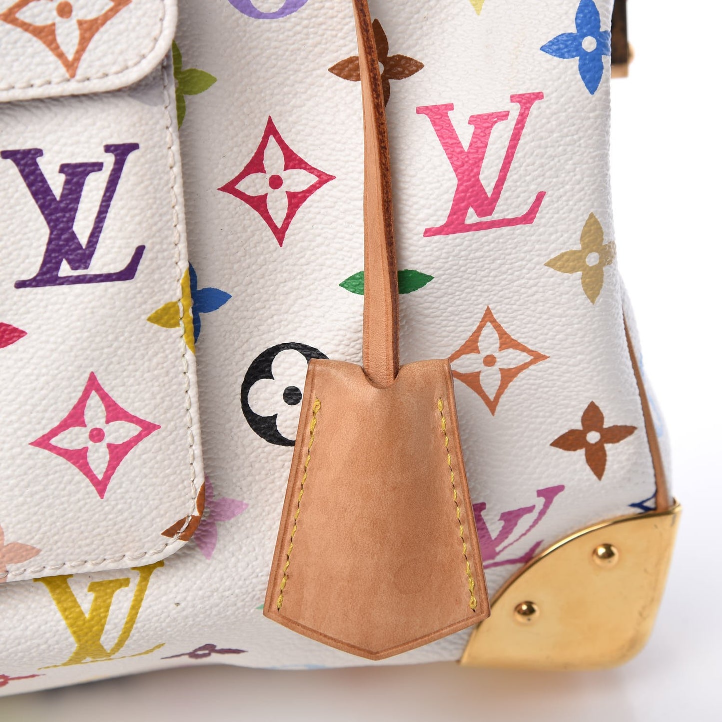 Monogram Multicolor Speedy 30 White