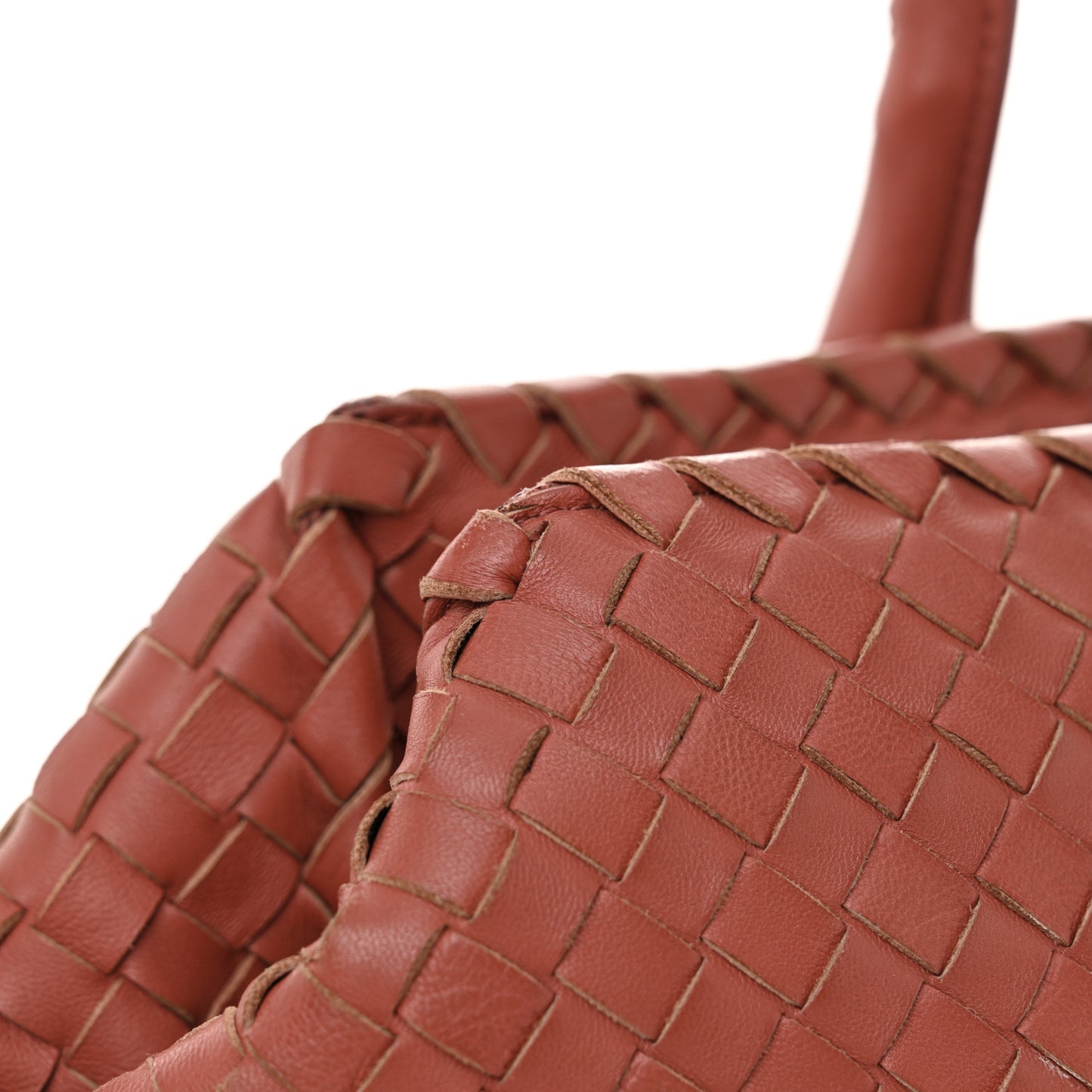 Nappa Intrecciato Convertible Tote Pompei