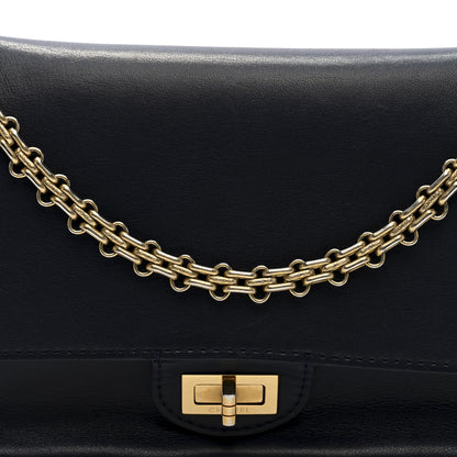 Chanel Calfskin Nude 2.55 Reissue 225 Flap Blue 8 of 10