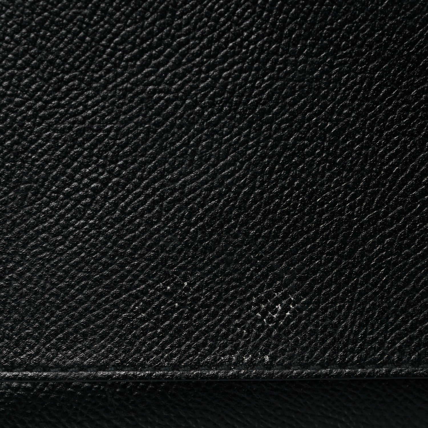 Salvatore Ferragamo Hammered Calfskin Vara Bow Chain Tote Black 23 of 23