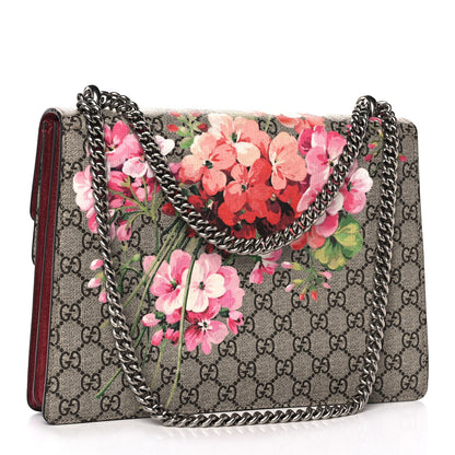Gucci GG Supreme Monogram Blooms Medium Dionysus Shoulder Bag Beige Multicolor Dry Rose 6 of 27