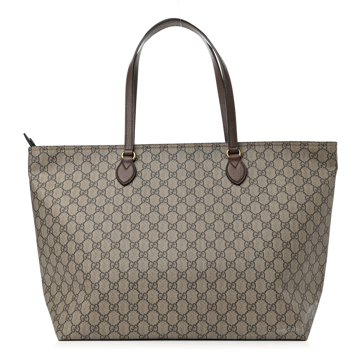 GG Supreme Monogram Medium Ophidia Shopping Tote Ebony