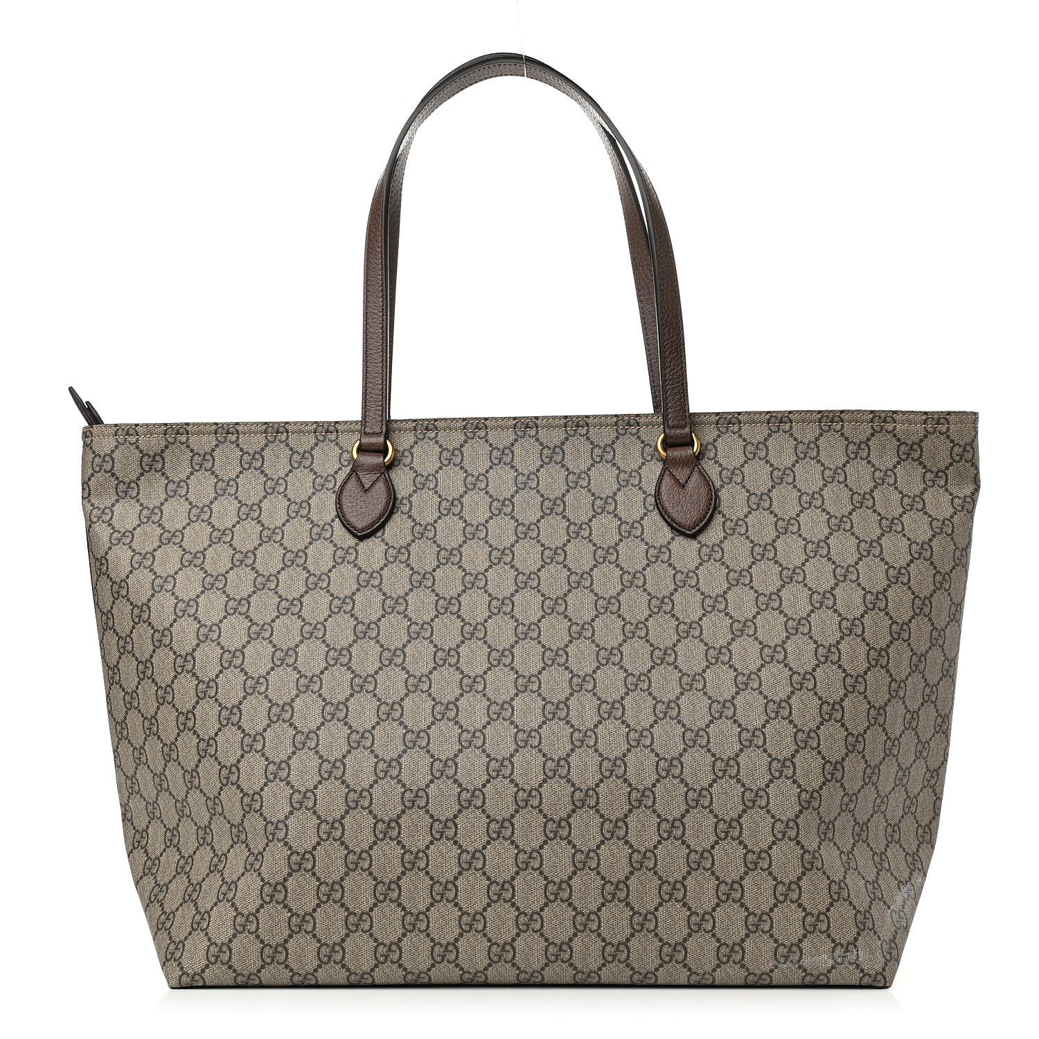 Gucci GG Supreme Monogram Medium Ophidia Shopping Tote Ebony 1 of 11