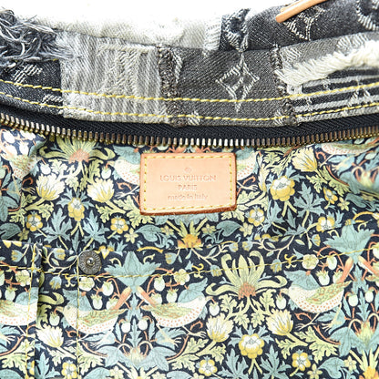 Louis Vuitton Denim Patchwork Bowly Black 6 of 10