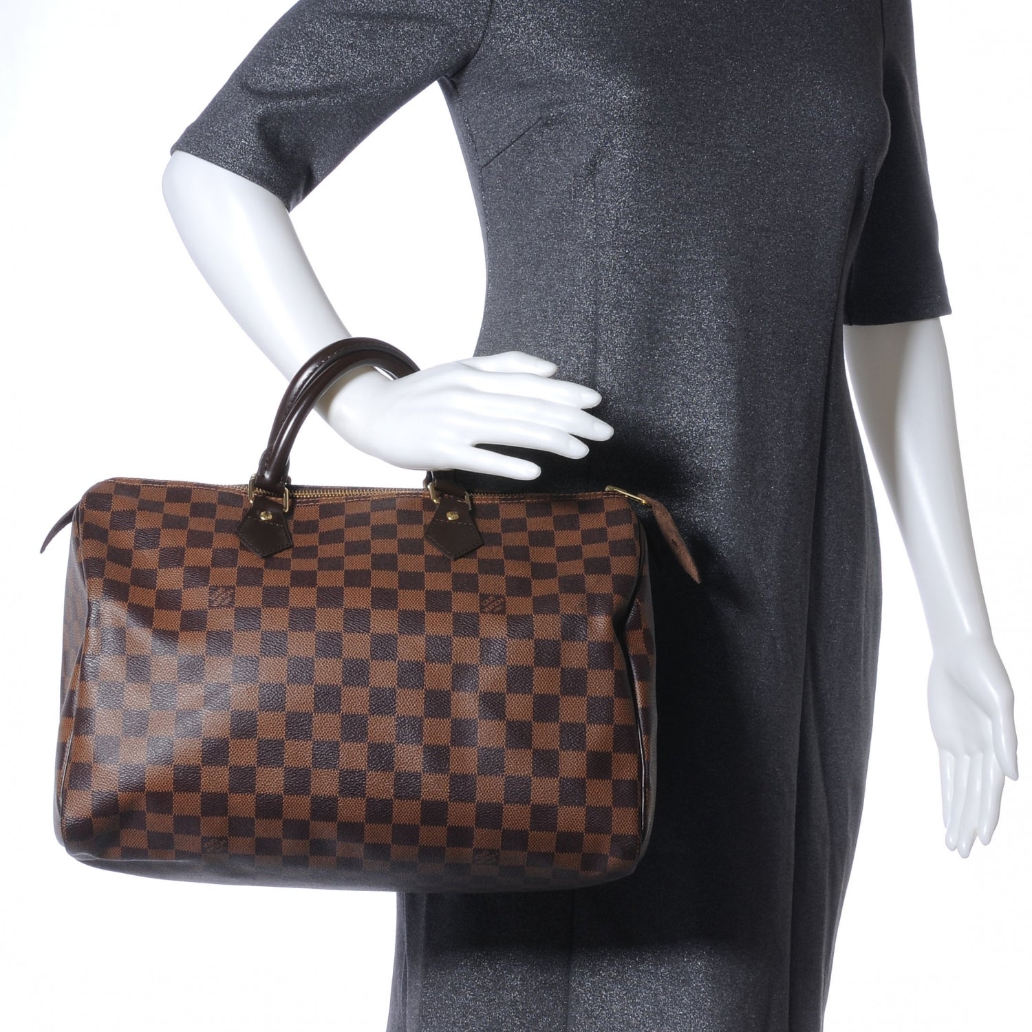 Louis Vuitton Damier Ebene Speedy 35 2 of 8