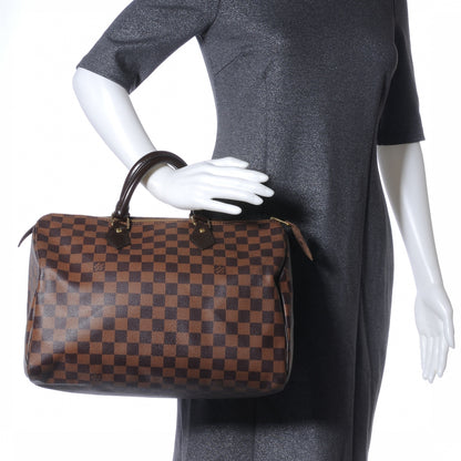 Louis Vuitton Damier Ebene Speedy 35 2 of 8