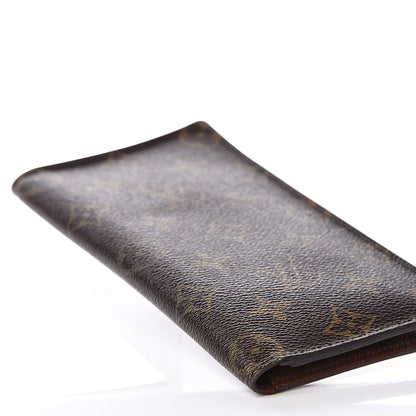 Louis Vuitton Monogram Porte Valeurs Checkbook Wallet 7 of 10