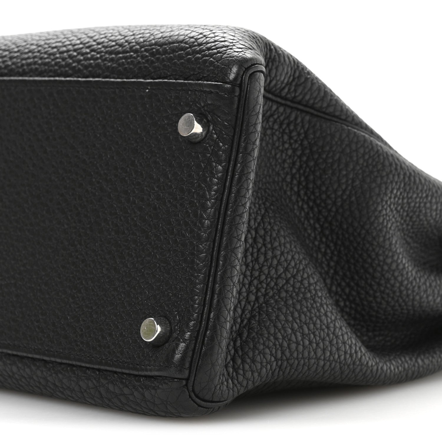 Hermes Fjord Kelly Retourne 35 Black 10 of 12