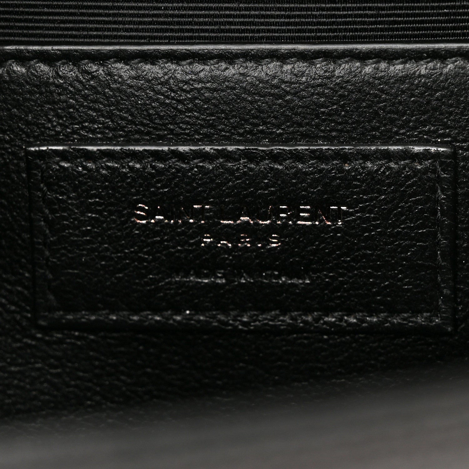 Saint Laurent Grain De Poudre Medium Classic Monogram Monochrome Kate Satchel Black 6 of 11
