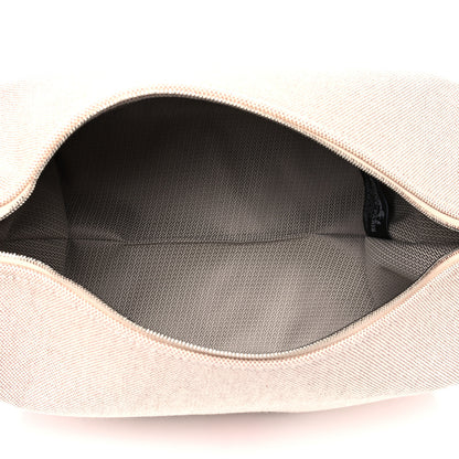 Hermes Canvas Small Bride-A-Brac Pouch Natural Orange 4 of 7