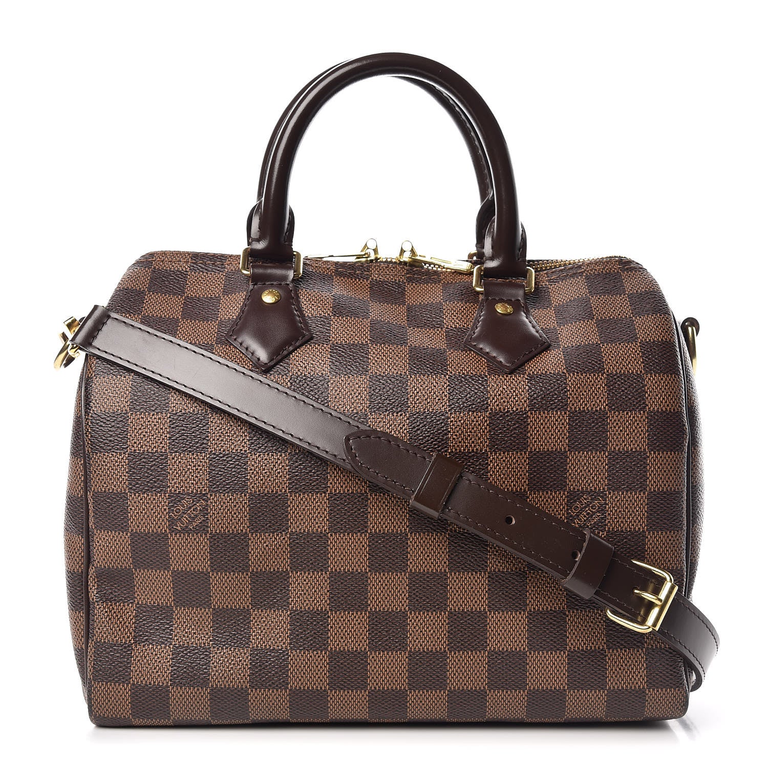 Louis Vuitton Damier Ebene Speedy Bandouliere 25 1 of 10