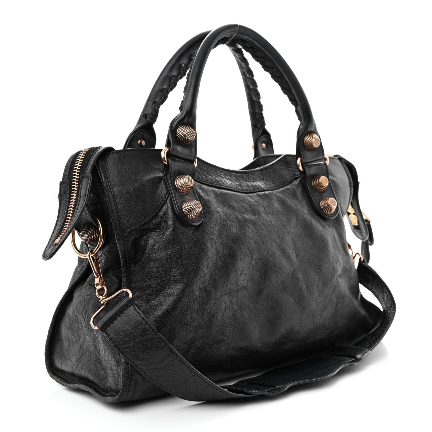 Balenciaga Agneau Giant 21 Rose Gold Hardware City Black 3 of 19