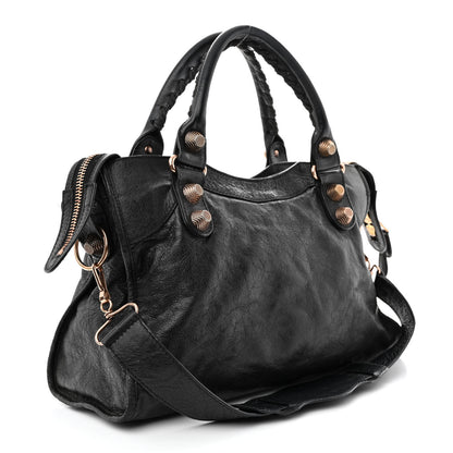 Balenciaga Agneau Giant 21 Rose Gold Hardware City Black 3 of 19