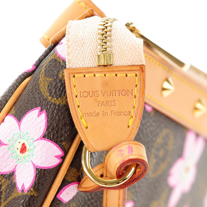 Louis Vuitton Monogram Cherry Blossom Pochette Accessories Brown 6 of 7