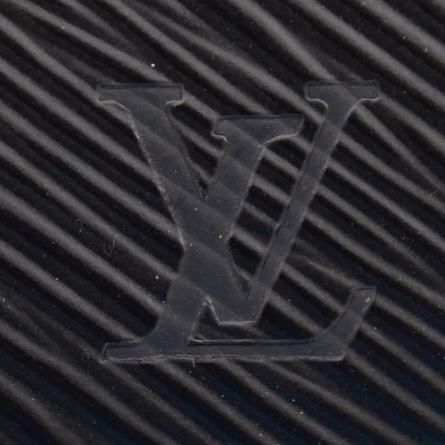 Louis Vuitton Epi Demi Lune Pochette Black 4 of 7