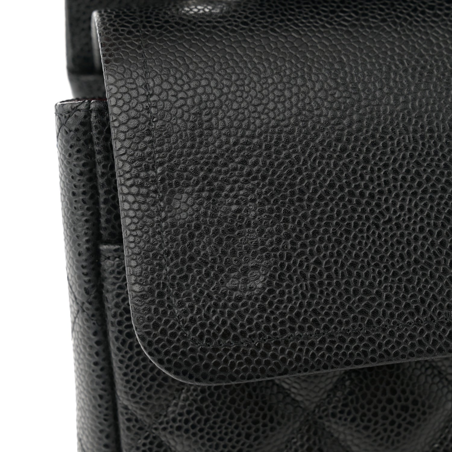 Chanel Caviar Quilted Maxi Double Flap Black 11 of 13