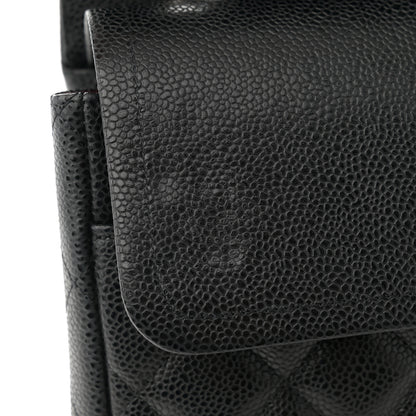 Chanel Caviar Quilted Maxi Double Flap Black 11 of 13