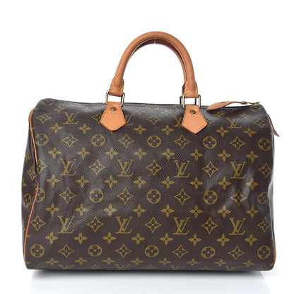 Louis Vuitton Monogram Speedy 35 1 of 15