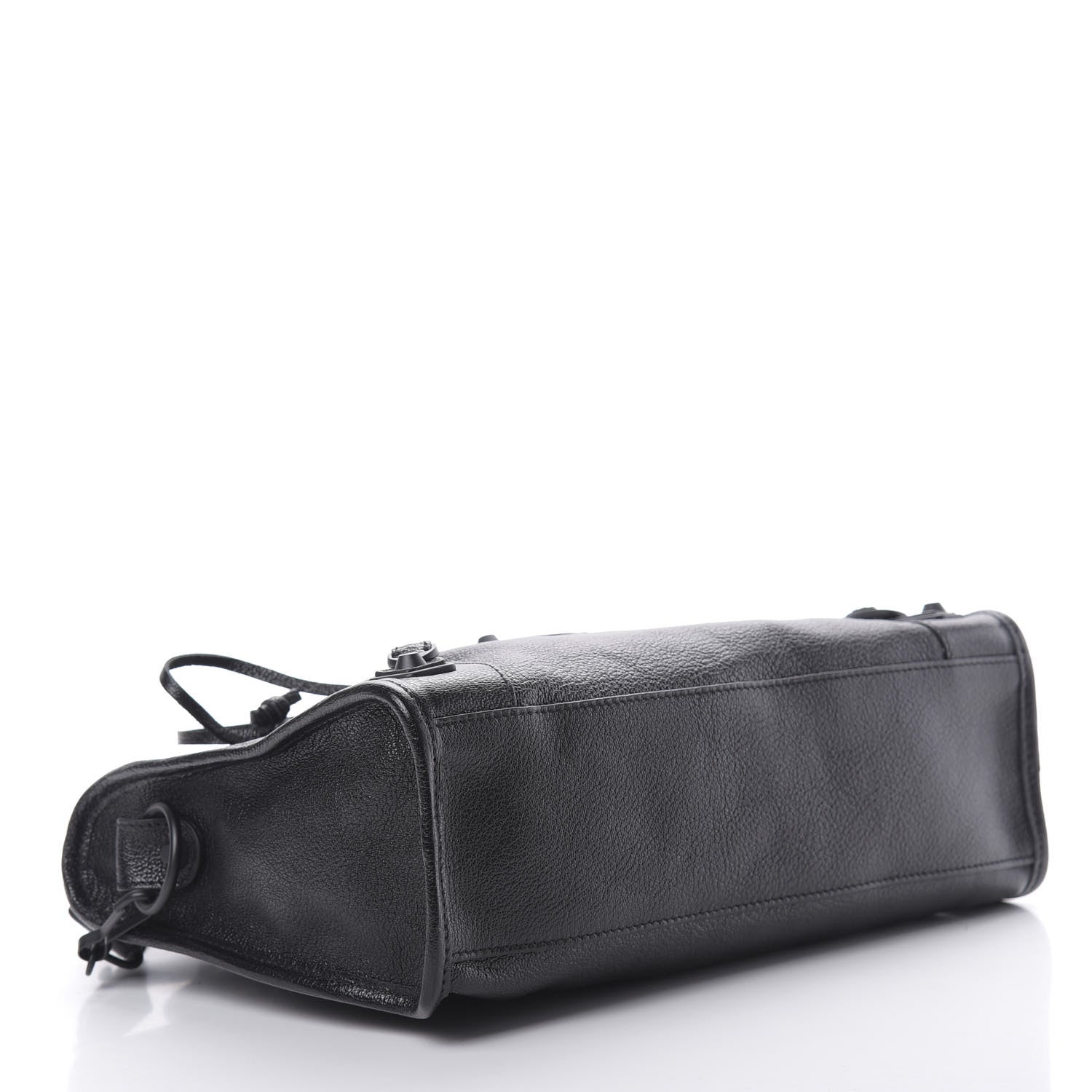 Balenciaga Chevre Black Metallic Edge Hardware S City Black 4 of 10