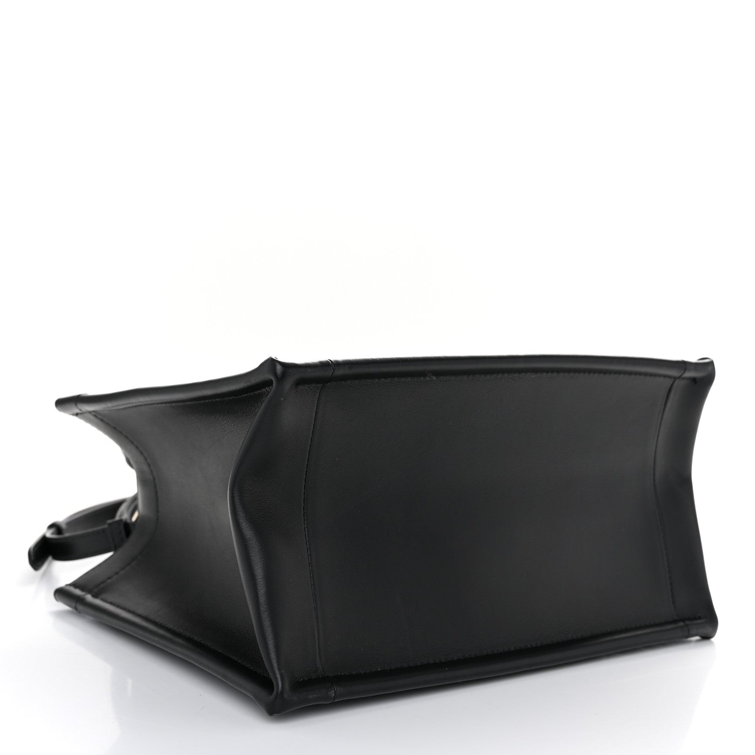 Christian Dior Calfskin Macro Cannage Small Book Tote Black 4 of 10