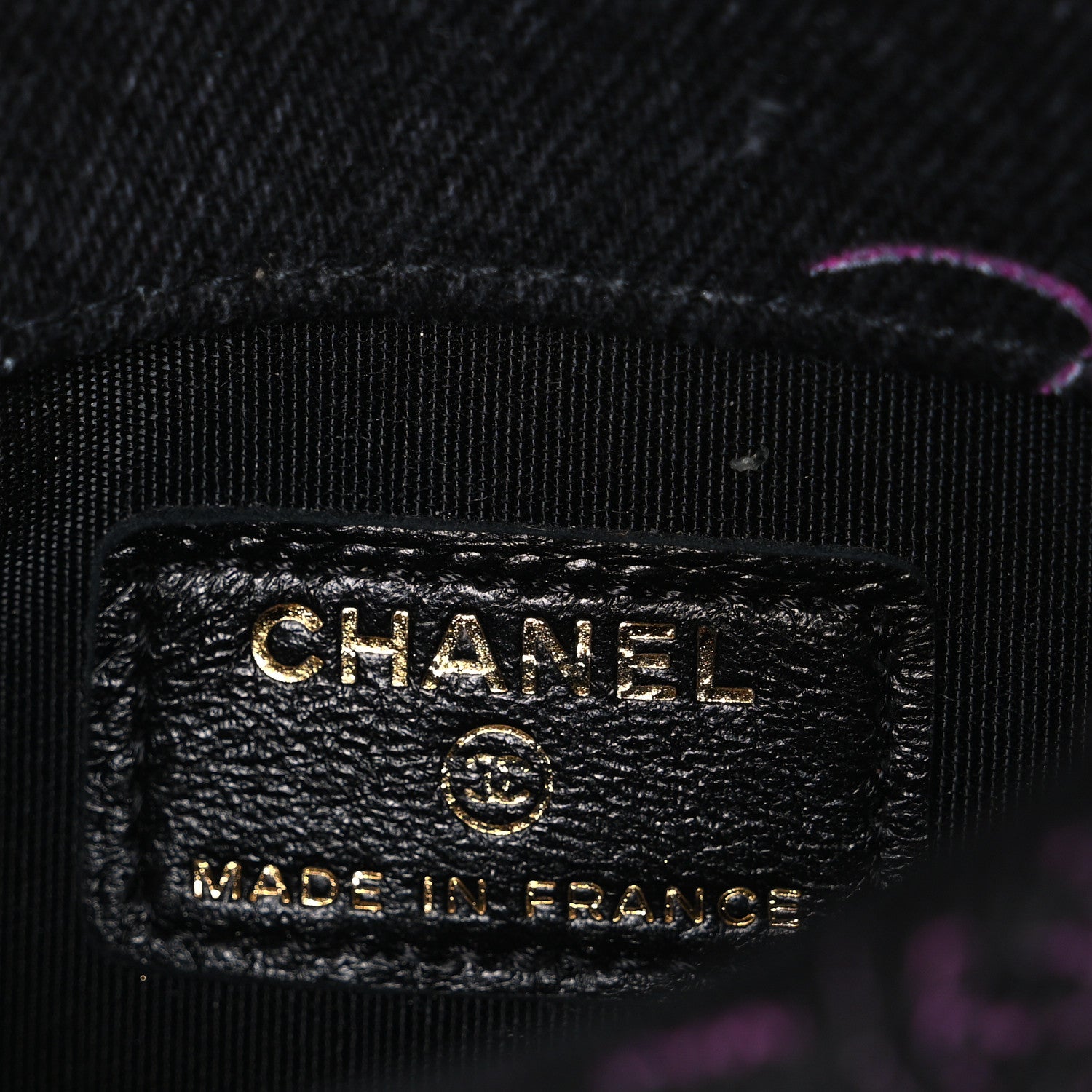 Chanel Denim Quilted Denim Mood Clutch With Chain Black Multicolor 6 of 10
