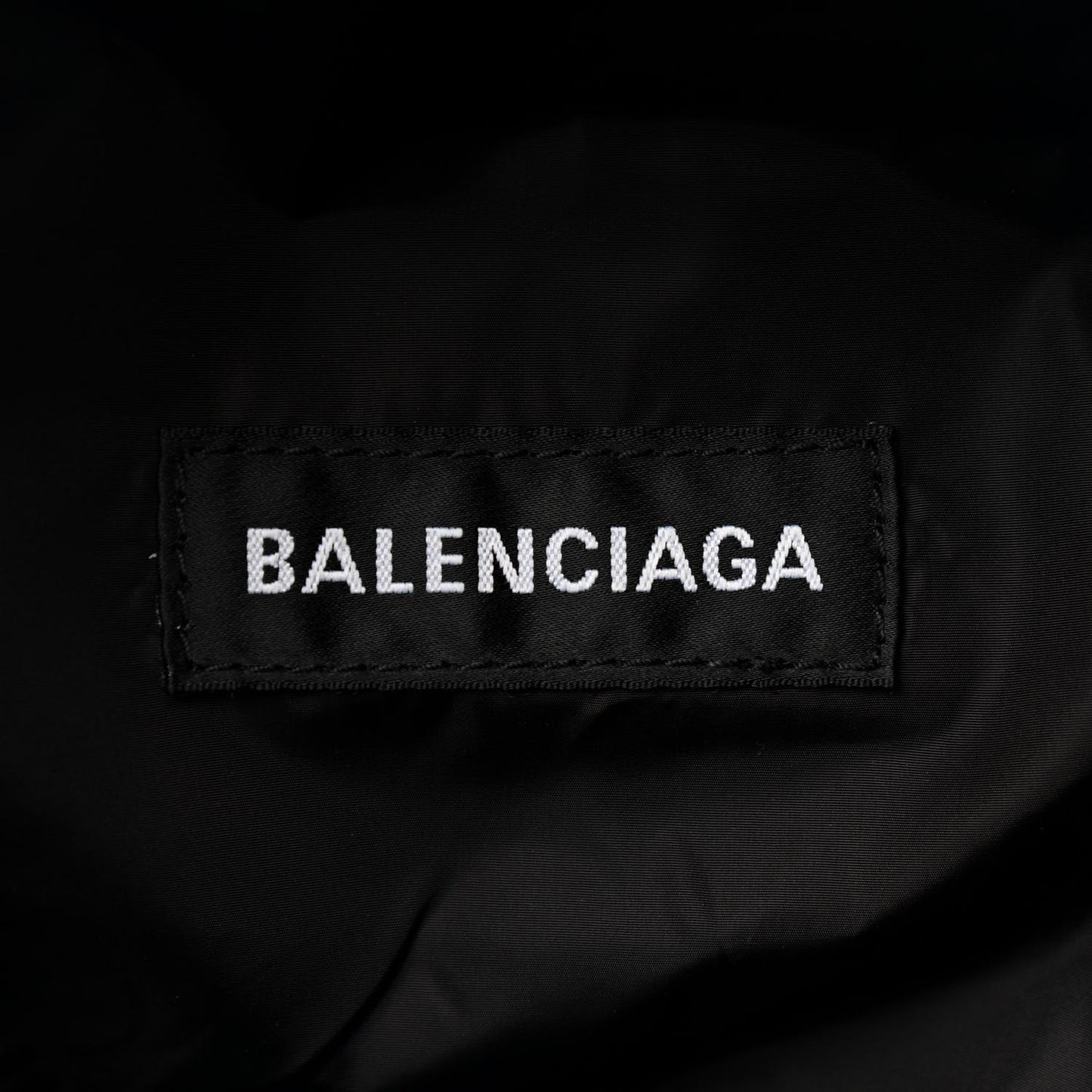 Nylon Oversized XXL Beltpack Black
