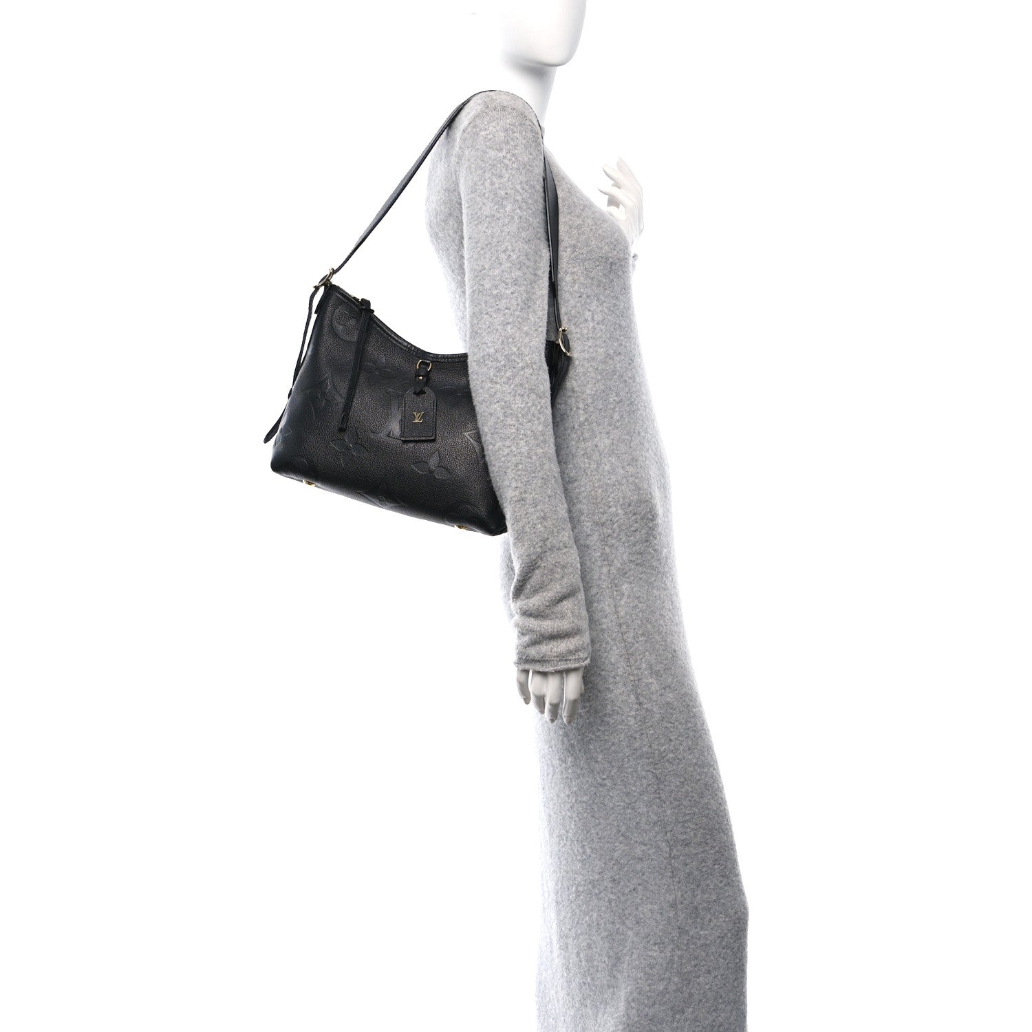 Louis Vuitton Empreinte Carryall PM Black 2 of 13