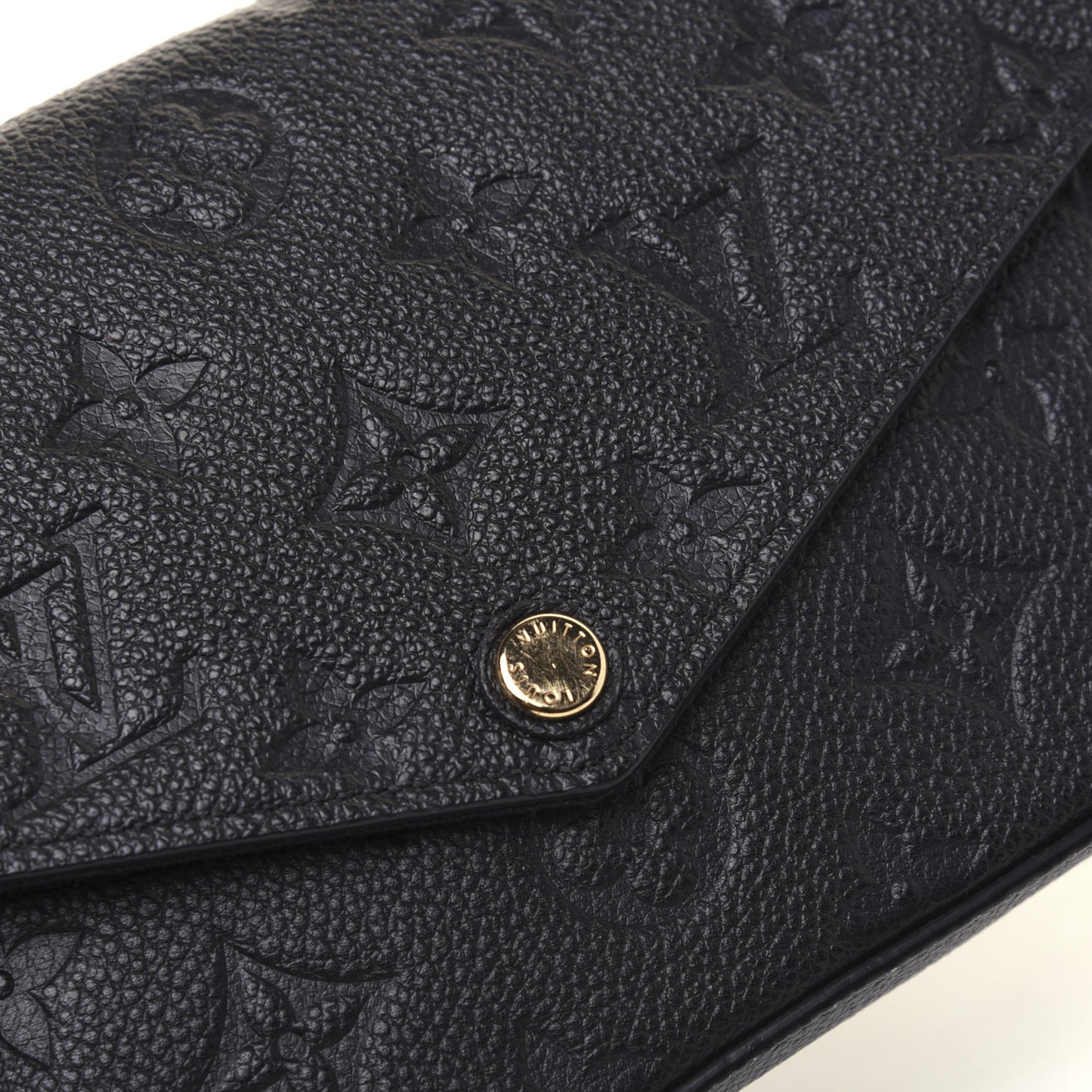 Empreinte Pochette Felicie Chain Wallet Black