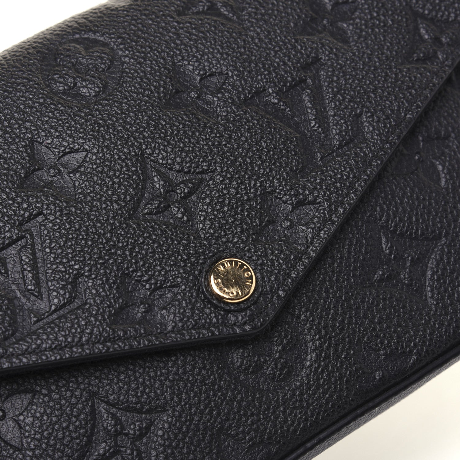 Louis Vuitton Empreinte Pochette Felicie Chain Wallet Black 12 of 12