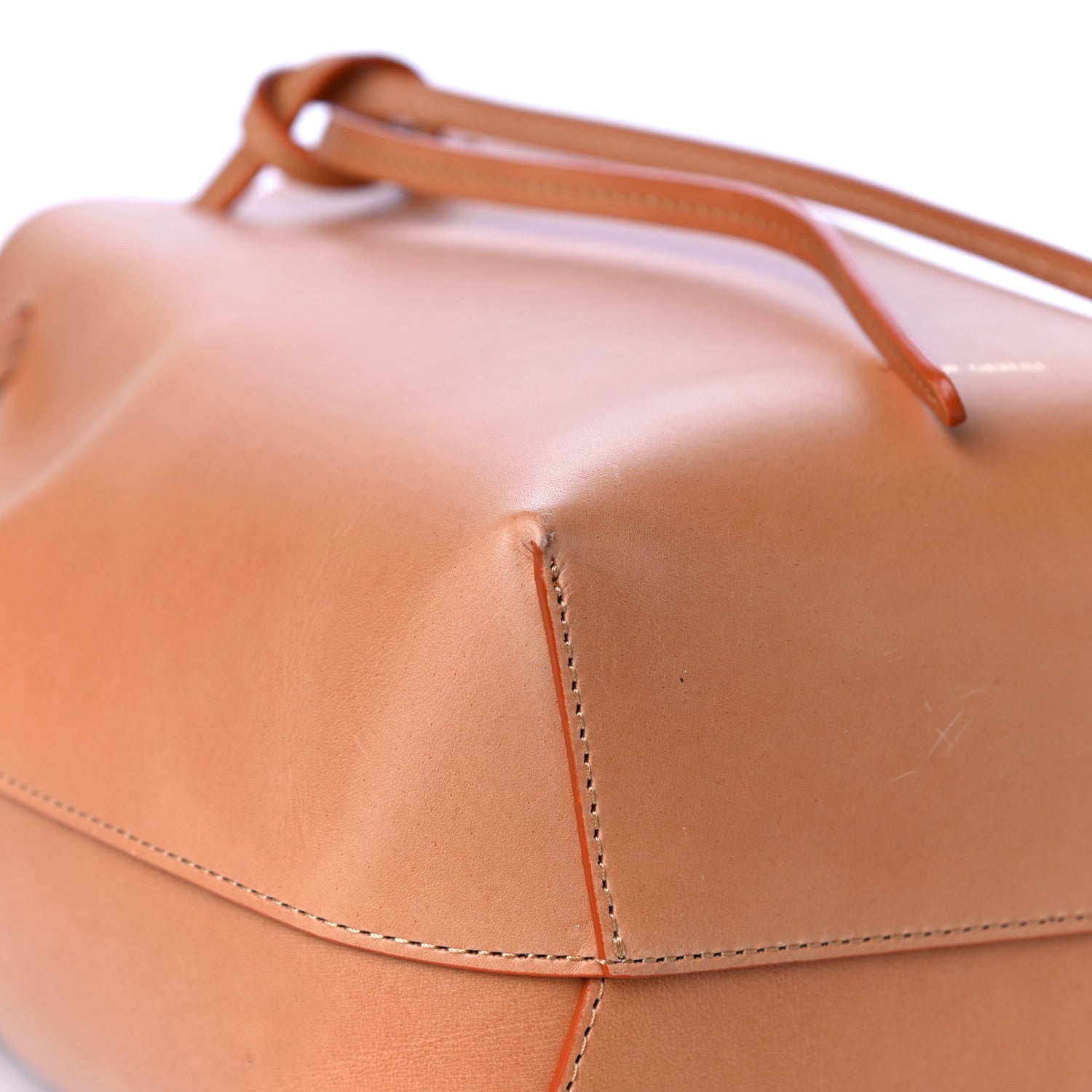 Mansur Gavriel Calfskin Mini Mini Bucket Bag Camello Rosa 8 of 15