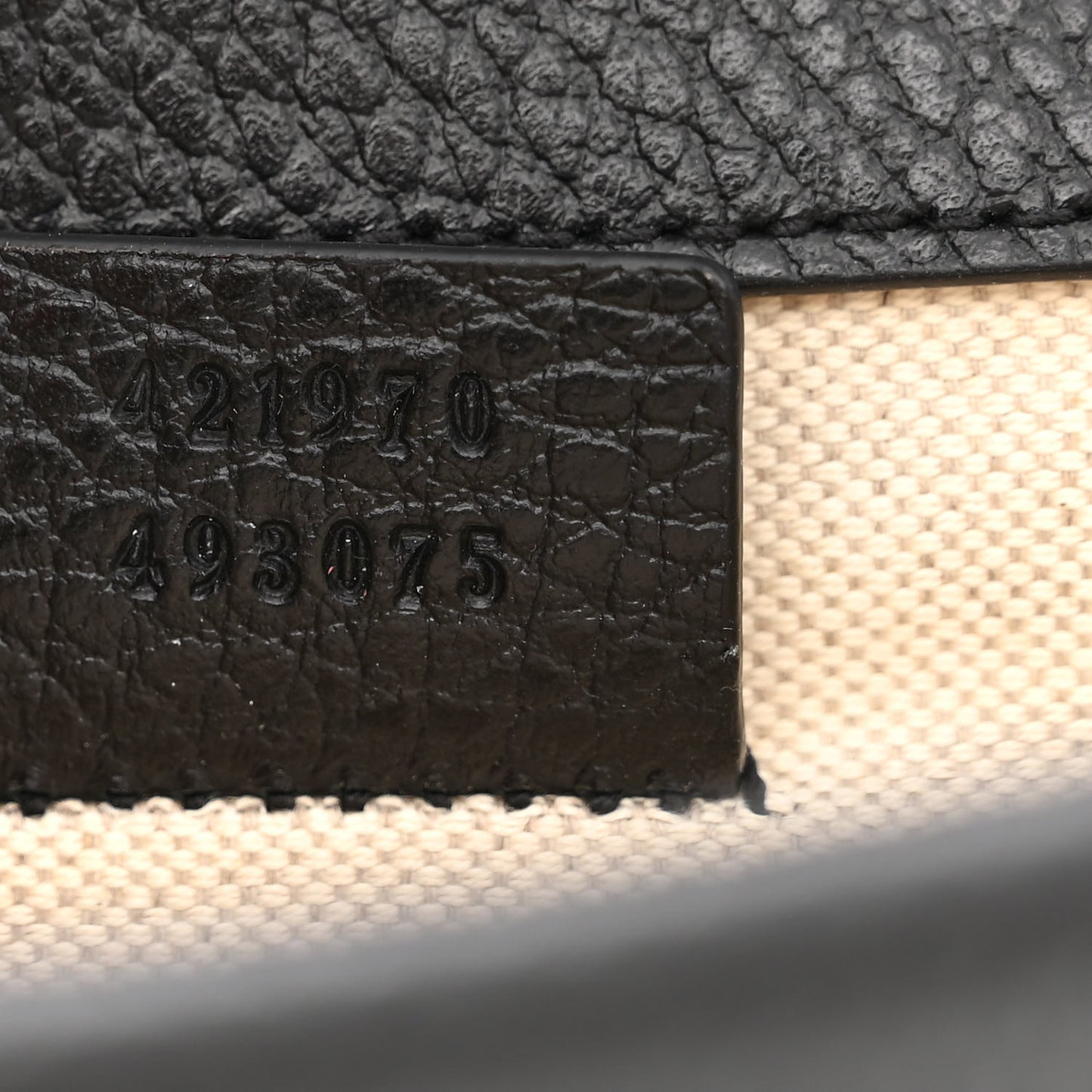Calfskin Mini Dionysus Shoulder Bag Black