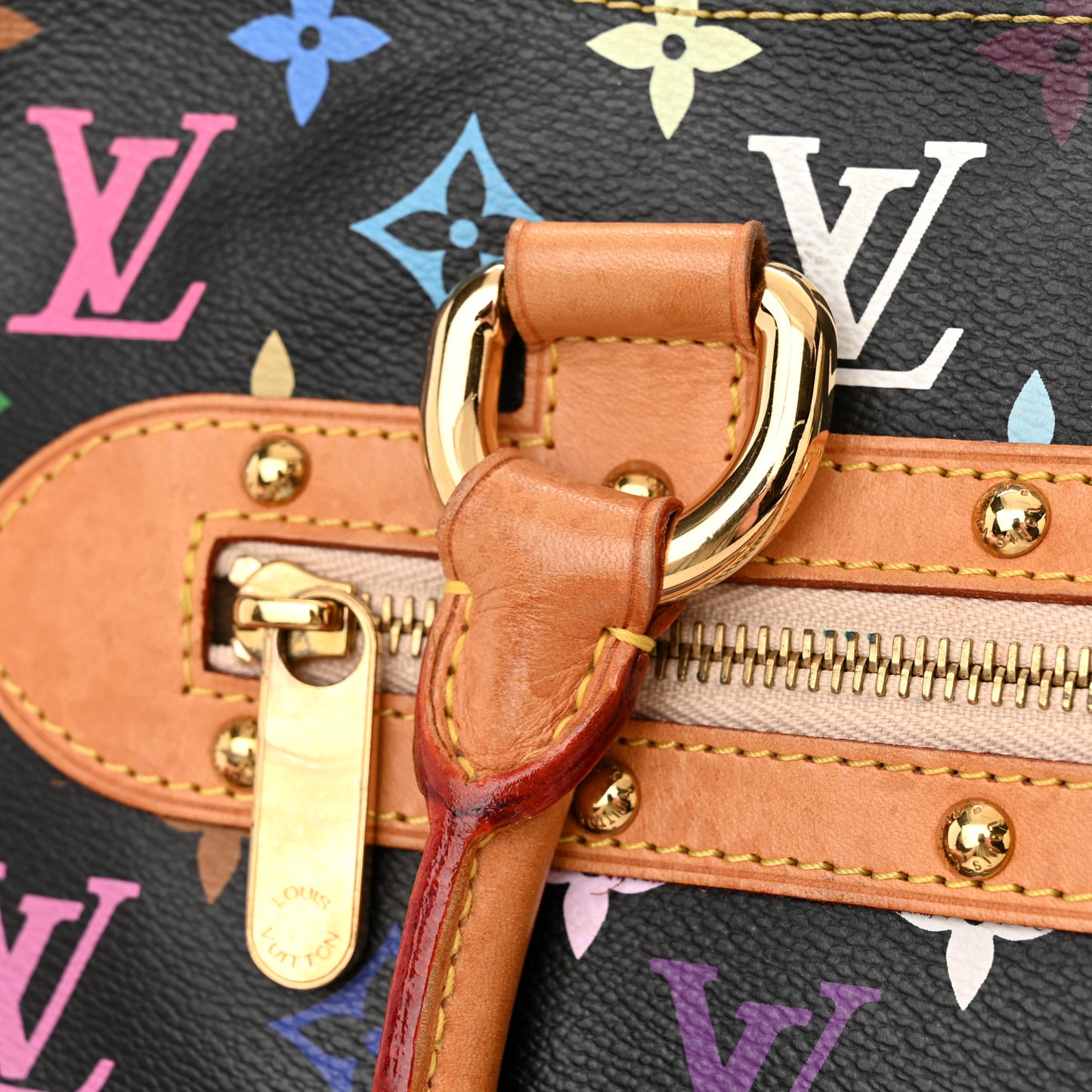 Monogram Multicolor Rita Black